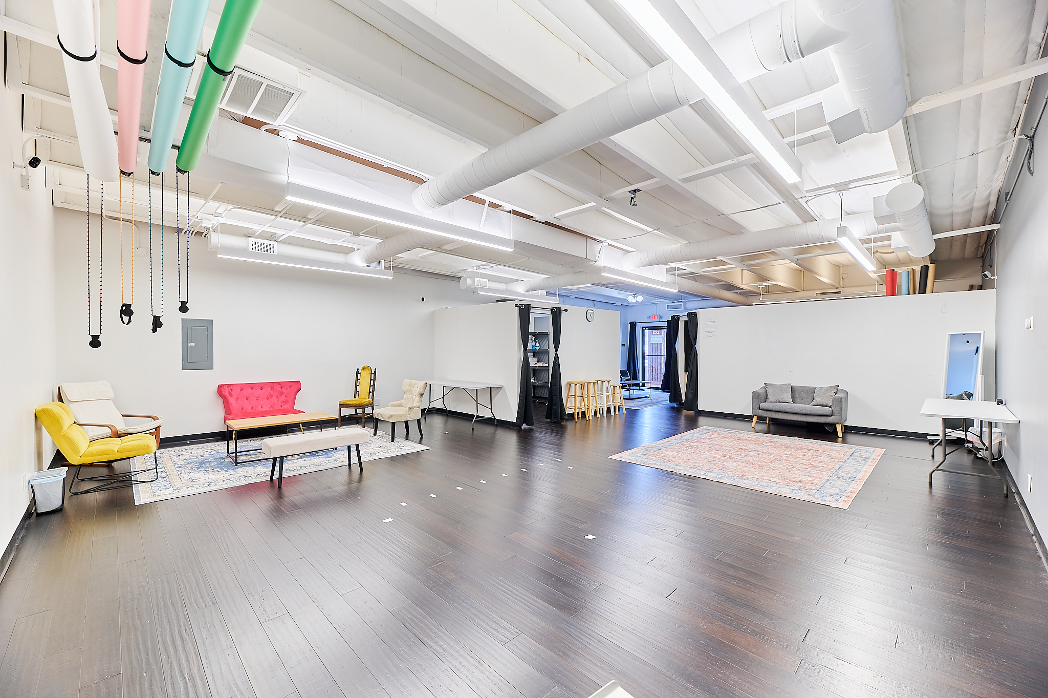 Interior of Fourth Wall Photo Studio